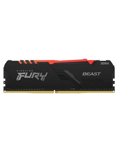 MEMORIA RAM 8GB KINGSTON DDR4 3200MHZ FURY BEAST RGB