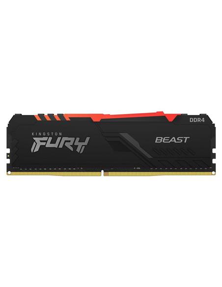 MEMORIA RAM 8GB KINGSTON DDR4 3200MHZ FURY BEAST RGB