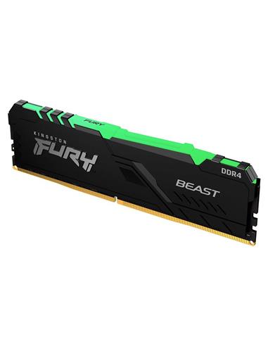 MEMORIA RAM 8GB KINGSTON DDR4 3200MHZ FURY BEAST RGB