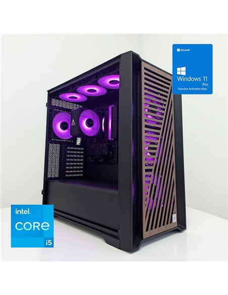 ORDENADOR GAMING PH NOBLE RGB I5 12400F/16G/1TB/GT710-2G/850W/W11P