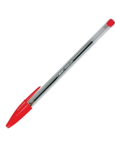 BOLIGRAFO BIC CRISTAL ROJO