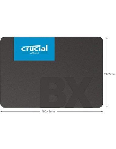 DISCO DURO SSD CRUCIAL 2TB BX500
