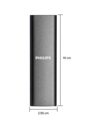 DISCO DURO EXTERNO PHILIPS ULTRA SLIM 1TB M2...