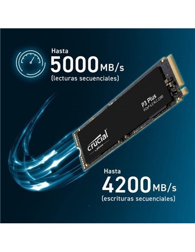 DISCO DURO CRUCIAL P3 4TB SSD M2 NVME PCIE 4.0
