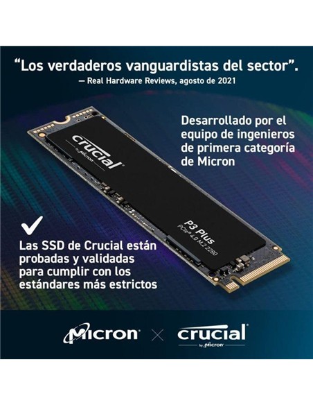 DISCO DURO CRUCIAL P3 4TB SSD M2 NVME PCIE 4.0