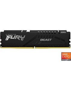 MEMORIA RAM 16GB KINGSTON FURY BEAST DDR5 5200MHZ 2
