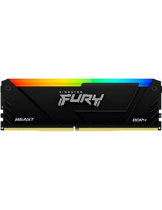 MEMORIA RAM 16GB KINGSTON DDR4 3200MHZ FURY BEAST RGB