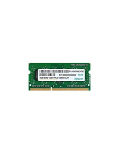 MEMORIA SODIMM 4GB APACER DDR3 1600MHZ 1.35V