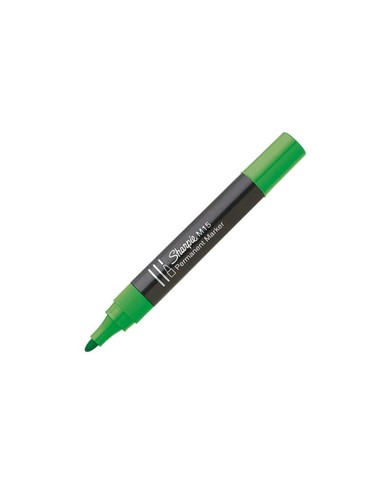 ROTULADOR PERMANENT SHARPIE M-15 JUMBO VERDE.
