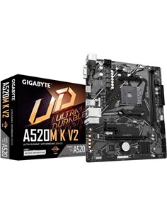 PLACA BASE GIGABYTE GA-A520M-K AMD AM4 HDMI + VGA