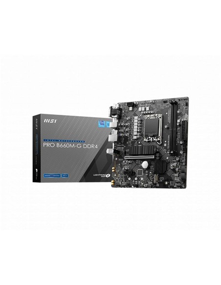 PLACA BASE MSI B660M-G MATX DDR4 VGA + HDMI + DP