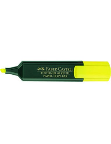 SUBRAYADOR FABERCASTELL AMARILLO.