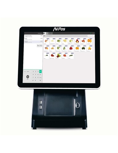 TPV AVPOS K6000 15 I5/8GB/SSD128GB/WIFI+BT +...