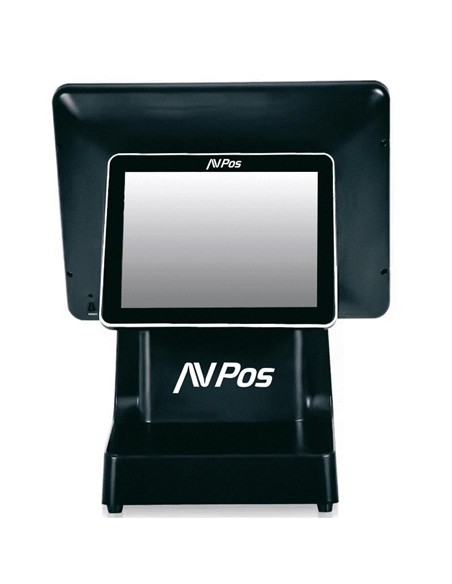 TPV AVPOS K6000 15 I5/8GB/SSD128GB/WIFI+BT + IMPRESORA + 2 PANTALLA 3YR