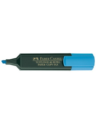SUBRAYADOR FABER CASTELL AZUL.