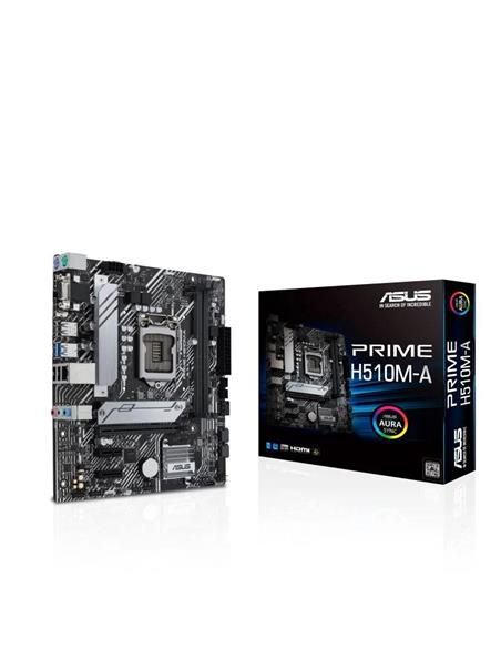 PLACA BASE ASUS H510M-A VGA + HDMI + DP MATX DDR4