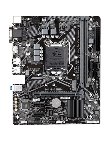 PLACA BASE GIGABYTE GA-H410M-S2H VGA + DVI + HDMI