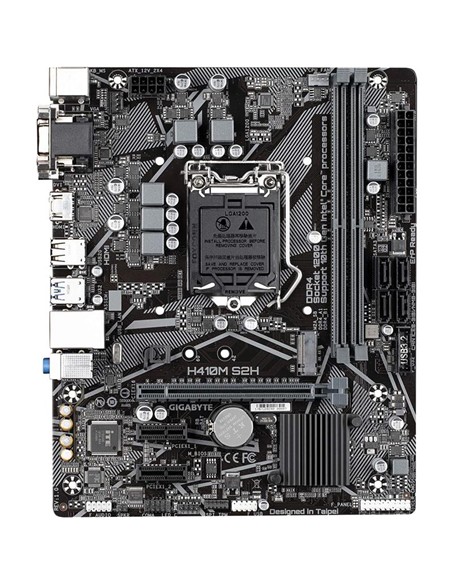 PLACA BASE GIGABYTE GA-H410M-S2H VGA + DVI + HDMI