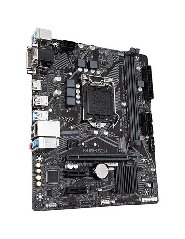 PLACA BASE GIGABYTE GA-H410M-S2H VGA + DVI + HDMI