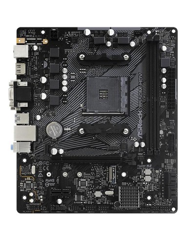 PLACA BASE ASROCK B550M-HDV AMD HDMI + VGA + DVI