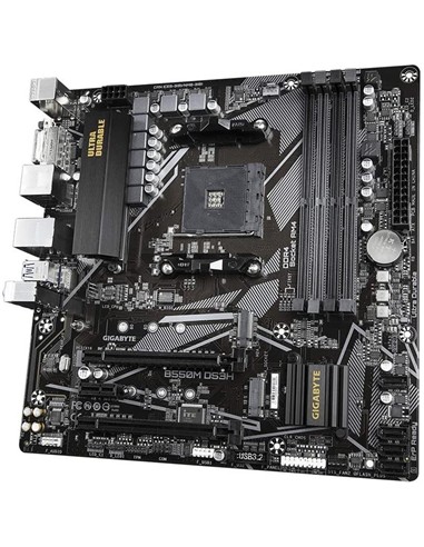 PLACA BASE GIGABYTE GA-B550M-DS3H AMD HDMI + DVI