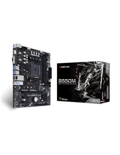 PLACA BASE BIOSTAR B550MH DDR4 AMD VGA + HDMI