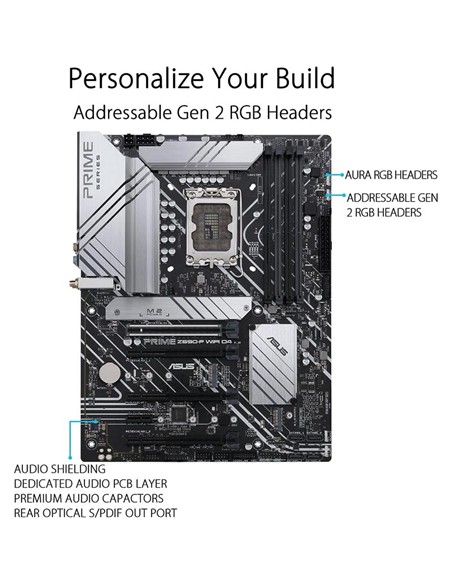 PLACA BASE ASUS PRIME Z690-P WIFI DDR4 HDMI + DP