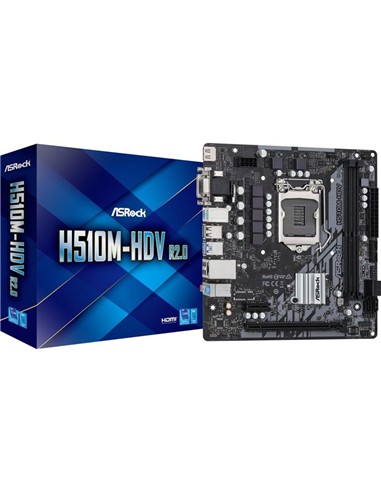PLACA BASE ASROCK H510M-HDV SE VGA + HDMI