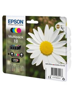 TINTA EPSON C13T18064012 MULTIPACK 18 4 COLORES 2