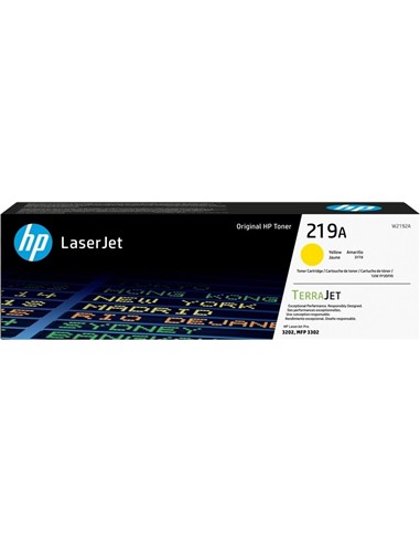 TONER HP W2192A 219A YELLOW