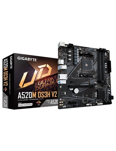 PLACA BASE GIGABYTE GA-A520M-DS3H AMD AM4 HDMI + DP