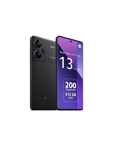 SMARTPHONE XIAOMI REDMI NOTE 13 PRO+ 6.67 8GB/256GB/200MP/NFC/5G BLACK