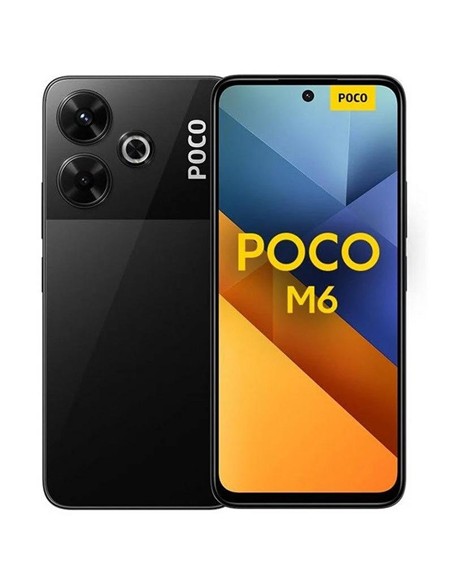 SMARTPHONE XIAOMI POCO M6 6.79 FHD+ HELIO G91 8GB/256GB/108MP/NFC/4G BLACK