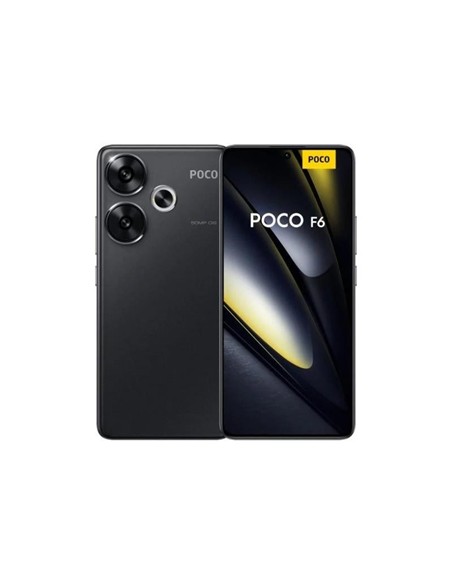 SMARTPHONE XIAOMI POCO F6 6.67 1.5K SNAPDRAGON 8GB/256GB/50MP/5G BLACK