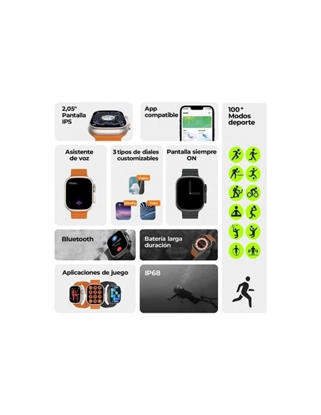 SMARTWATCH RELOJ KSIX WATCH URBAN PLUS