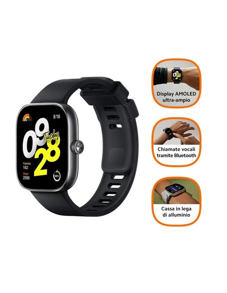 SMARTWATCH RELOJ XIAOMI WATCH 4 BLACK
