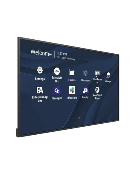 MONITOR DISPLAY PUBLICITARIO VIEWSONIC 43 4K MULTIMEDIA RJ45 VGA HDMI