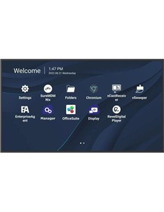 MONITOR DISPLAY PUBLICITARIO VIEWSONIC 65 4K USB-C RJ45 HDMI