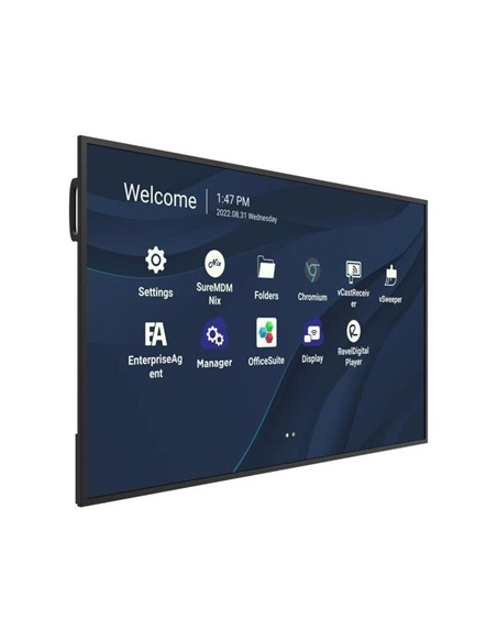 MONITOR DISPLAY PUBLICITARIO VIEWSONIC 65 4K USB-C RJ45 HDMI