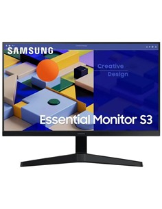 MONITOR SAMSUNG ESSENTIAL S3 24 IPS VGA HDMI BLACK