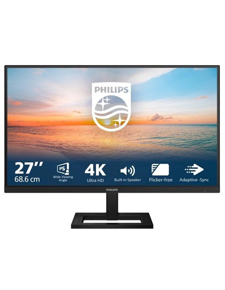 MONITOR PHILIPS 27 IPS 4K ERGONOMICO MULTIMEDIA DP HDMI
