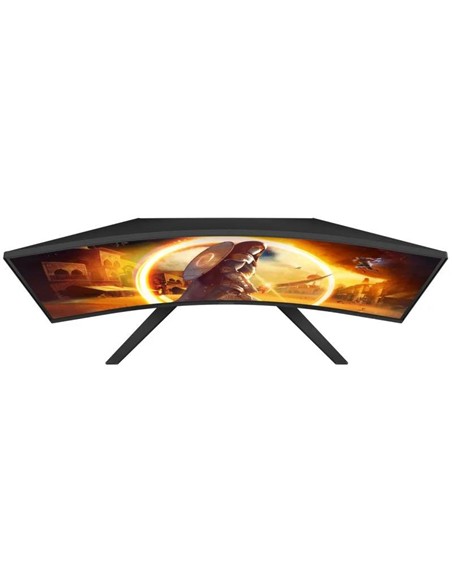 MONITOR GAMING AOC 32 CURVO 180HZ 2K QHD HDMI DISPLAYPORT BLACK