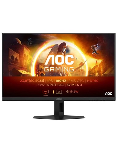 MONITOR GAMING AOC 24 IPS 180HZ MULTIMEDIA HDMI...