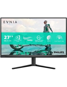 MONITOR PHILIPS EVNIA 27 180HZ 2K QHD HDMI DISPLAYPORT BLACK