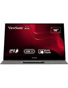 MONITOR VIEWSONIC 15.6 TACTIL IPS MULTIMEDIA PORTABLE...