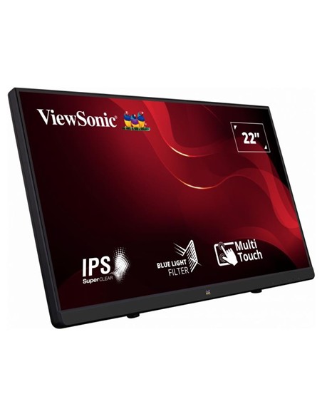 MONITOR VIEWSONIC 22 FHD TACTIL MULTIMEDIA HDMI VGA DP VESA
