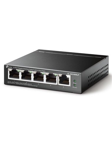 SWITCH TP-LINK GIGABIT 5 PUERTOS 4 POE+...