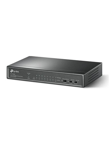 SWITCH TP-LINK ETHERNET 9 PUERTOS POE+ TL-SF1009P