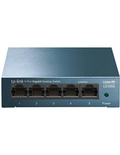 SWITCH TP-LINK GIGABIT 5 PUERTOS POE+ LS105GP