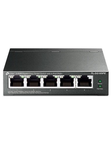 SWITCH TP-LINK TL-SG105PE GIGABIT 5 PUERTOS...